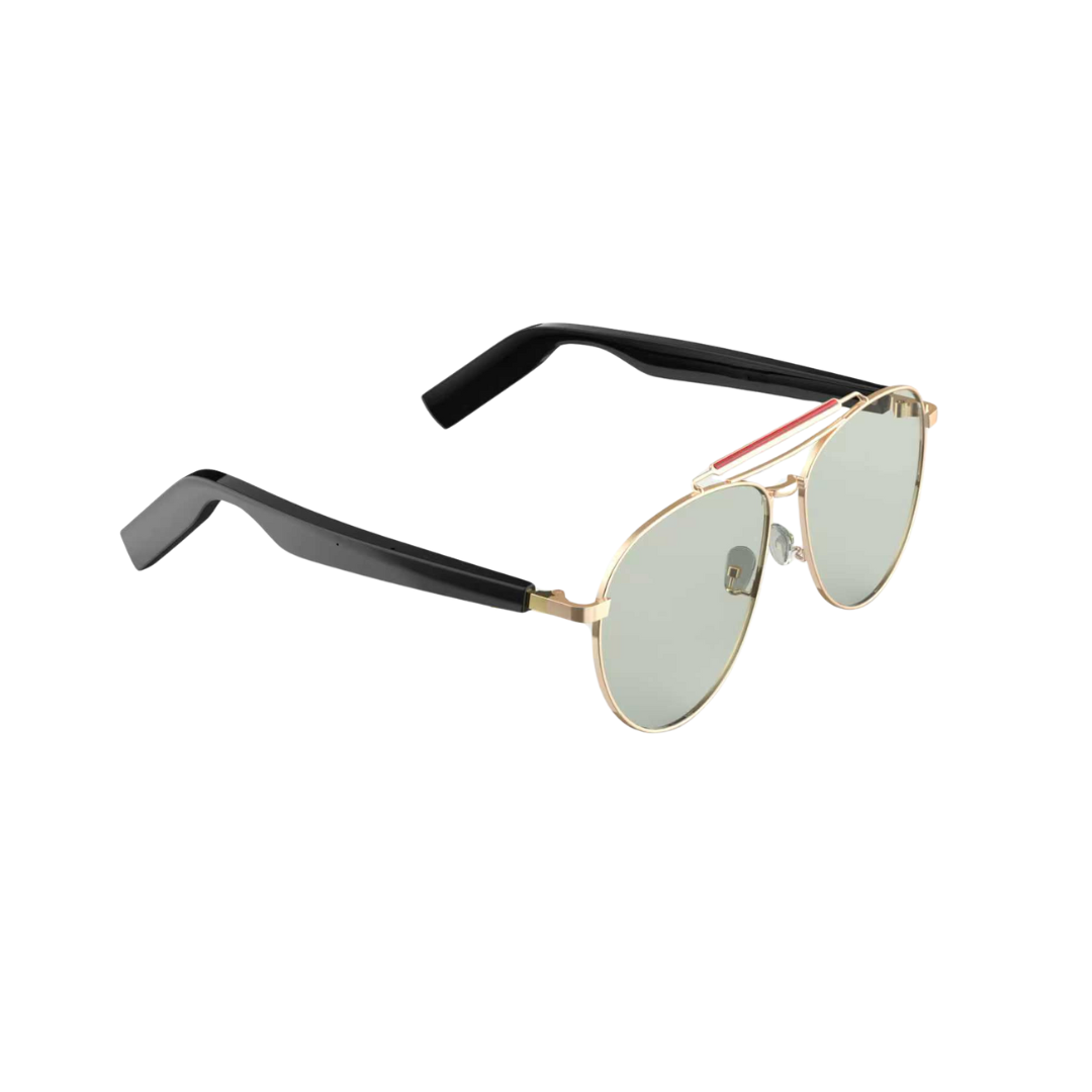 Vêtements intelligents Opttecc | Modèle 004 - Technologie Bluetooth - Lunettes Anti Lumière Bleue