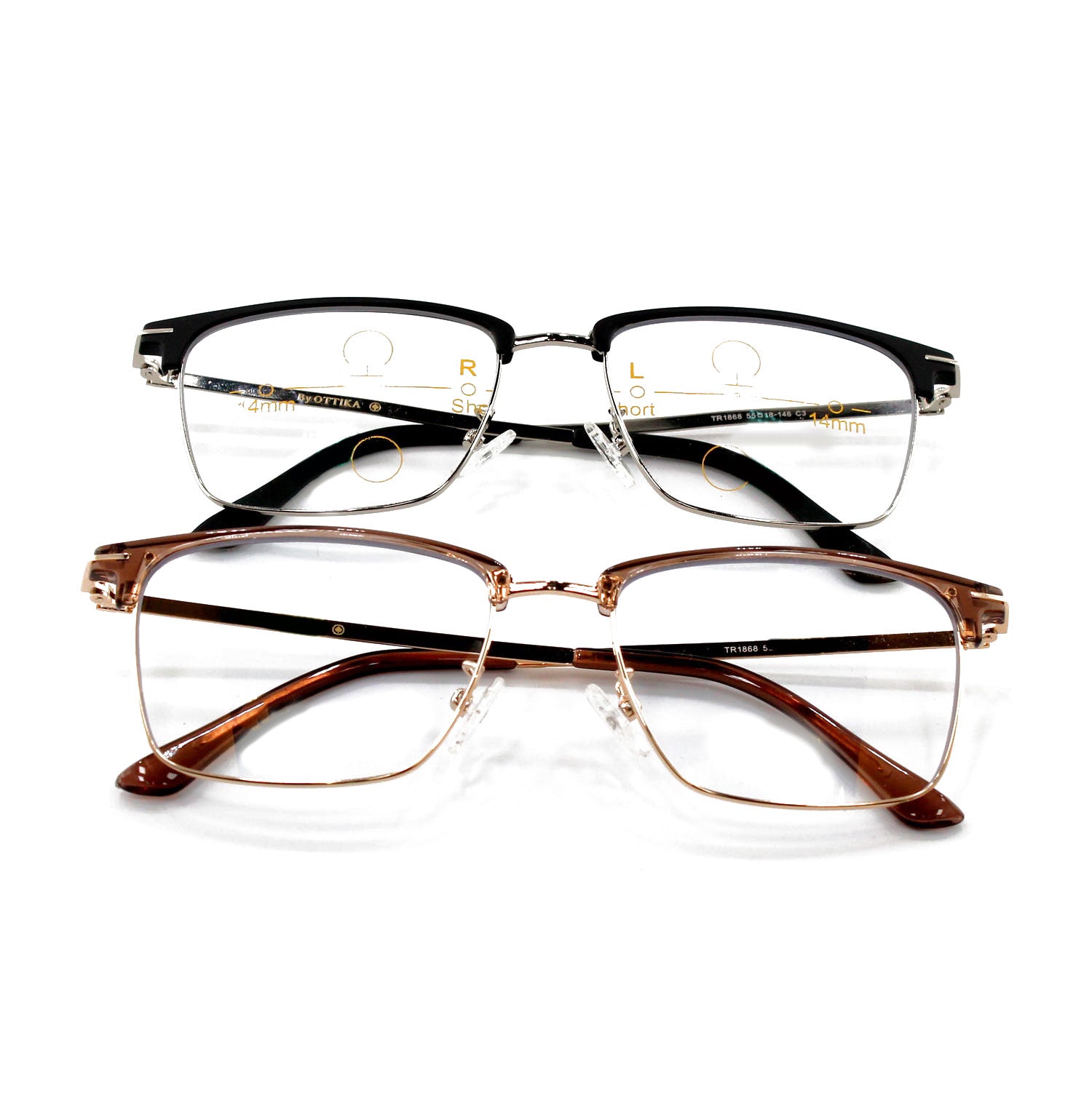 Care by Ottika - Blue Light Blocking Glasses - Adult Progressive Reading | TR1868