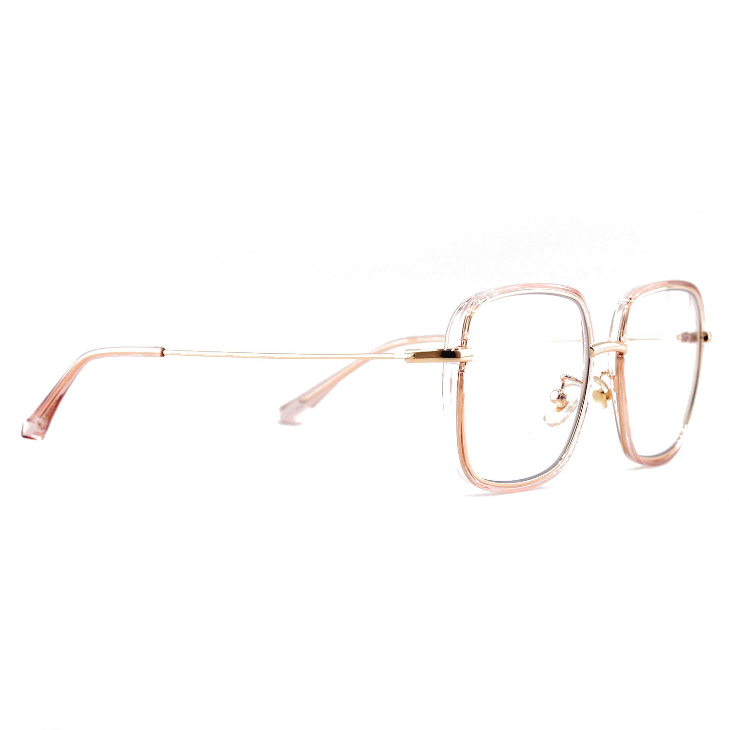 Care by Ottika - Blue Light Blocking Glasses - Adult | Model 1908 | Coating Gold & Green