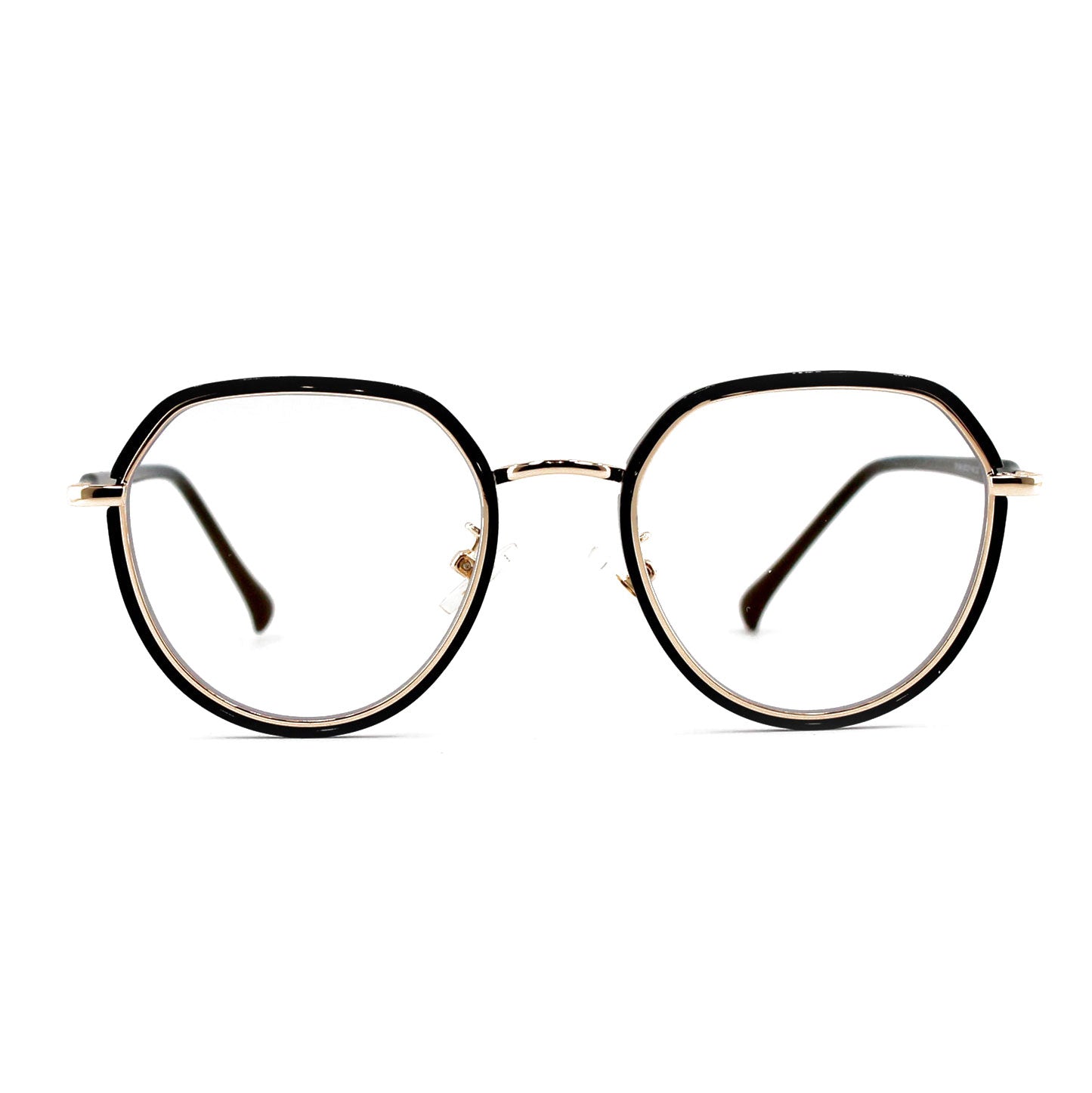 Care by Ottika - Blue Light Blocking Glasses - Adult | Model TR1906 | Coating Gold & Green