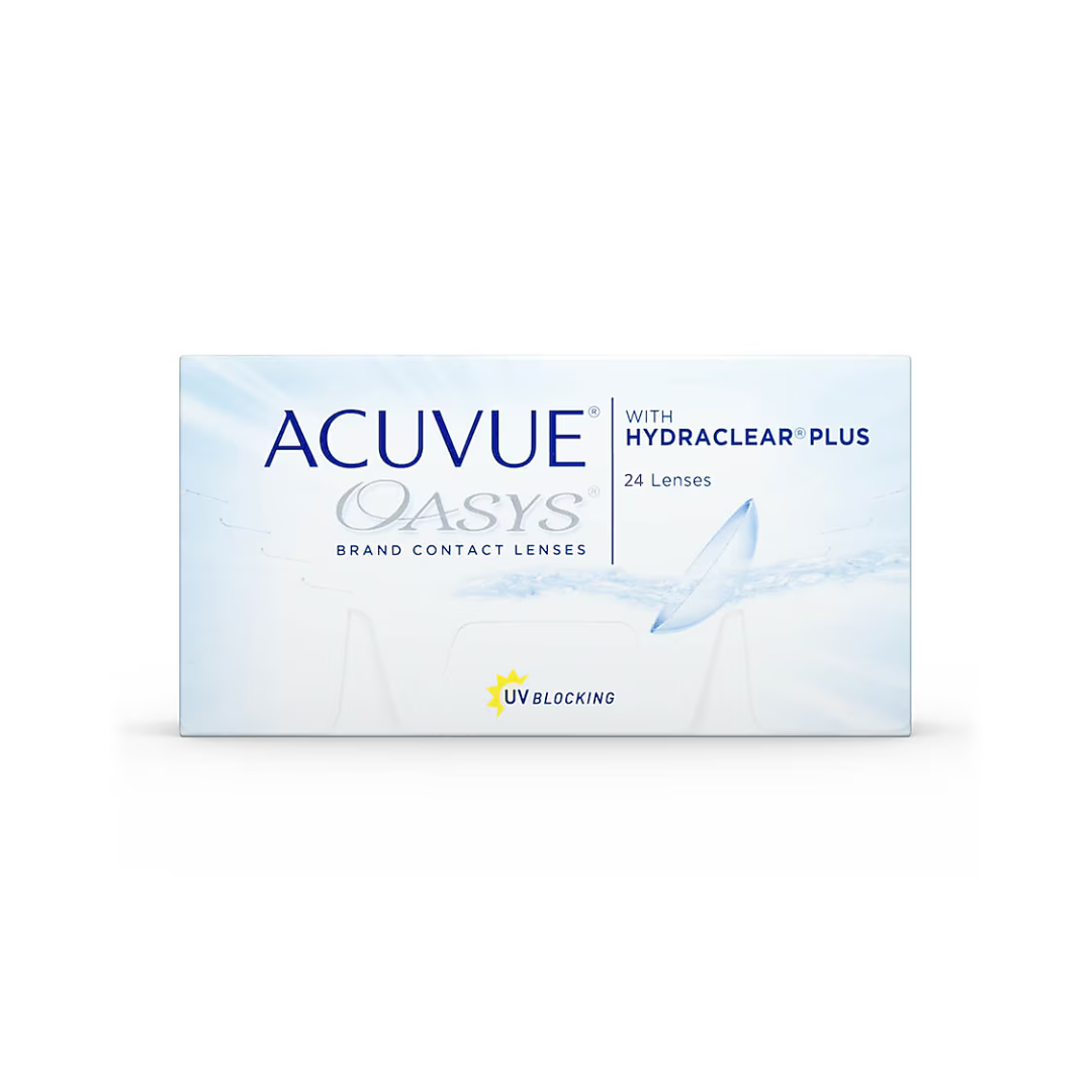 Acuvue® Oasys with Hydraclear® PLUS - Sphere | Pack 12 &amp; 24