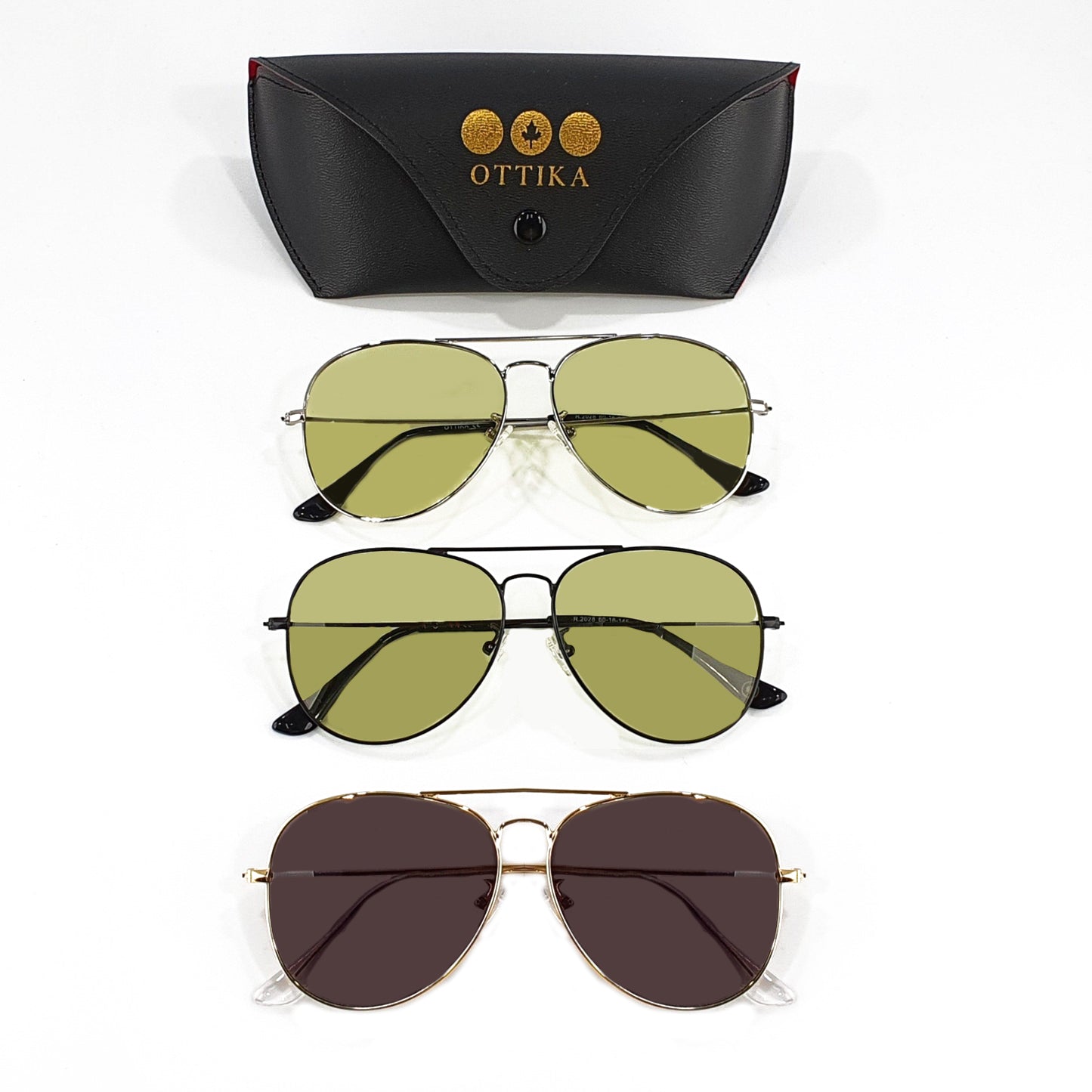 Care by Ottika - Classic Style | Blue Light Blocking &amp; Photochromatic Amber- Grey Changeable