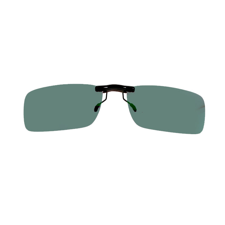 Clip-On For Glasses Polarized UV 400 | Rectangular Shape