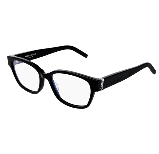 Saint Laurent Spectacle Frame | Model SLM35 (002) - Black/Silver