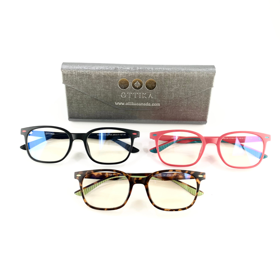 Care by Ottika - Blue Light Blocking Glasses | Teenagers Model TR5104